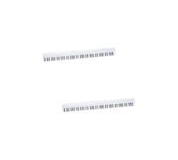 Toyvian 2pcs Portable Key Piano Keyboard Practice Comparison Chart Paper for Boys and Girls Beginners to Learn Piano at Home Music Class