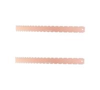 Toyvian 2pcs Professional Guitar Set up Tool Fingerboard Height Gauge Leveling Beam for Electric Acoustic Guitars