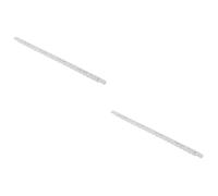 Toyvian 2pcs Professional Guzheng Mute Silicone Weak Belt for Quiet Practice and Easy to Install for Home Use Reduces Sound Disturbance Lightweight and Compact Design