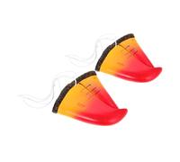 Toyvian 2pcs Realistic Parrot Nose Costume Props Lightweight Reusable Animal for Adults Bird Beak Decoration for Halloween Carnival Party Cosplay