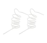 Toyvian 2pcs Replacement Oral Irrigator Tubing Compatible with Waterpik Wp- Flexible Dental Flosser Hose for Efficient Food Debris Removal Easy Install Water Floss Tubing Parts