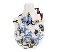 Toyvian 2pcs Retro Ceramic Ocarina Musical Instrument Professional Alto Ocarina Portable Decorative Beginner for Boys and Girls