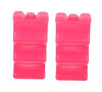 Toyvian 2pcs Reusable Ice Packs for Bottles Breastmilk Storage for Breastfeeding Moms The Go Keeps Milk No Melt Leakage