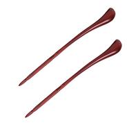 Toyvian 2pcs Rosewood Dulcimer Hammer Large for Practice Musical Instrument Accessory Soft and Heavy Hammer Options for Chinese Instruments