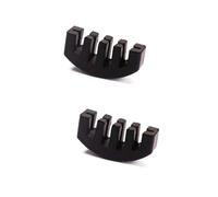Toyvian 2pcs Rubber Violin Practice Mute for Violin Reduce Volume for Quiet Practice at Home School