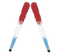 Toyvian 2pcs Saxophone Cleaning Brush Portable Tenor Sax Inner Wall Swab Absorbent Fiber Rod Soft Bristle Instrument Cleaner for Alto Sax Maintenance