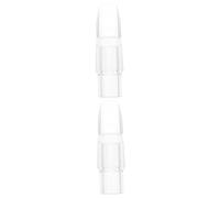 Toyvian 2pcs Saxophone Mouthpiece Pad Set Soprano Sax Easy to Install Enhance Tone