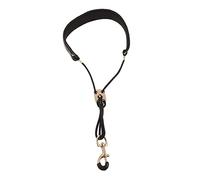 Toyvian 2pcs Saxophone Straps Saxophone Neck Belt Leather Cotton Comfortable Accessories