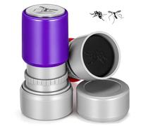 Toyvian 2pcs Simulation Mosquito Stamp Set: Mosquito Stamps Self Inking Funny Stamper Set for Journal Diary, Card, DIY Letter, Prank, Halloween
