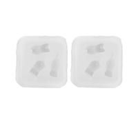 Toyvian 2PCS Small Cat Silicone Molds Kitten Shape Non-stick Ice Cube Tray Candy Baking Mold for Homemade Pet Treats Jelly Biscuit Heat Cold Resistant Animal Silicone