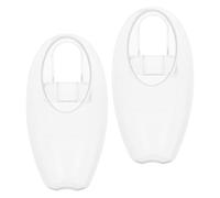 Toyvian 2pcs Small Plastic Bird Feeder Cage Feeder Cup Birds Food Box for Cockatiel Parakeet inside Window