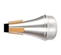 Toyvian 2pcs Small Silencer Trumpet Mute Aluminum Alloy Trumpet Dampener Noise Reduction Accessory for Quiet Practice Sessions