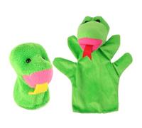 Toyvian 2PCS Snake Hand Puppet for Educational Interaction Plaything Safe Material Finger Puppets for Storytelling and Imaginative Group Play