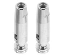 Toyvian 2Pcs Stainless Steel Epee Blade Tips Replacement for Fencing Practice and Training Equipment, Heavy-Duty Fencing Epee Spare Parts Suitable for Outdoor Sports