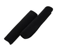 Toyvian 2pcs Stroller Handlebar Cover Non-Slip Replacement Grip Sleeves for Pram Armrest Bumper All-Season Comfortable Pushchair Accessories in Black