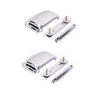 Toyvian 2pcs Strong Guitar Bridge Saddle Tailpiece Kit Easy Mount Electric Acoustic Guitar Accessory Set