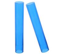 Toyvian 2Pcs Table Tennis Bat Rubber Roller Bar Paddle Rolling Tool Blue Professional Press Stick for Racket Rubber Maintenance and Grip Adjustment