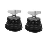 Toyvian 2pcs Tom Drum Kit Mount Bracket Drum Mount Clamp Accessory Snare Parts