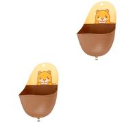 Toyvian 2pcs Training Urinal for Boys Wall Mounted Potty Cute Design Portable Potty for Boy Girl Travel