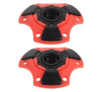 Toyvian 2pcs Trekking Pole Mud and Snow Baskets Lightweight Tpr Quick Swap Design Accessories for Hiking Stick and Ski Pole, for Walking and Trekking Outdoors