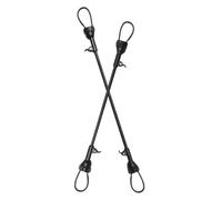 Toyvian 2pcs Twin Stroller Connectors Pushchair Connector Adapter for Double Prams, Lightweight Foldable Black Baby Stroller Accessories Compatible with Twins for Outdoor Walks