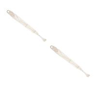 Toyvian 2pcs Ukulele Practice Accessory Wall Hanging Guitar Holder Macrame Instrument Hanger Home Decor