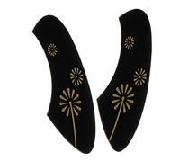 Toyvian 2pcs Ukulele Protective Guard Self-adhesive Pickguards for Easy Application Durable Material Fits Ukulele Styles No Residue Left behind