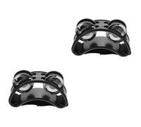 Toyvian 2pcs Unique Boys and Girls Musical Instrument Foot Shaking Bell Tambourine Party Toy