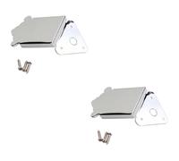 Toyvian 2pcs Upgrade Your Mandolin Metal Triangle Tailpiece Mandolin Parts Easy Install Enhance Tone Sustain