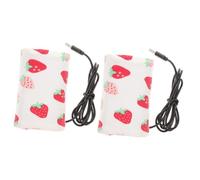 Toyvian 2pcs USB Portable Bottle Warmer Bag for Travel Insulated Milk Bottle Warming Sleeve for Breastmilk The Go Multi-Functional and Practical for Parents