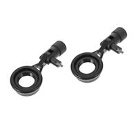 Toyvian 2pcs Vibration Microphone Shock Mount for Compatibility Shock Absorption Design for Recording Studios Stages and Home Use