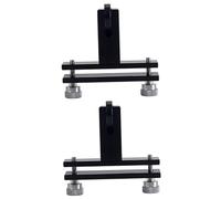 Toyvian 2pcs Violin Bridge Machine Tool for Luthiers Durable Fitting Bridge Feet Repair Accessory for Violinists for Beginners Professionals Violin Repair Code