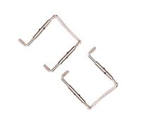 Toyvian 2pcs Violin Chinrest Screws Metal Plated Surface Easy to Install Highly Working Performance Sturdy Replacement Parts for 4/4 Violin Accessories