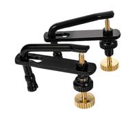 Toyvian 2Pcs Violin Fine Tuning Steel Adjusters for Standard Violins Metal String Fine Tuners for Precise Tension Control Suitable for Professional and Amateur Players