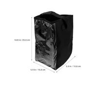 Toyvian 2Pcs Waterproof Wheelchair Joystick Protector Covers for Electric Wheelchair Controllers, Black Rainproof Control Panel Shields for Seniors and Disabled Users