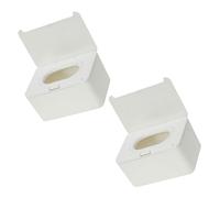 Toyvian 2pcs Wet Tissue Box Refillable Wipe Holder for Bathroom Reusable Wipe Dispenser Travel Case