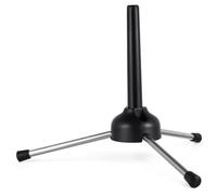 Toyvian 2pcs Wind Instrument Portable Stand Holder for Clarinet Flute and Oboe Tripod Design Support for Musicians The Go