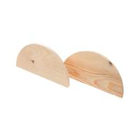 Toyvian 2Pcs Wooden Bird Perch Stand for Small Pets Safe and Practical Pigeon Rest Rack for Parrots and Other Birds Birdcage Accessories for Resting and Training