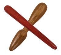 Toyvian 2pcs Wooden Foot Massager Roller for Reflexology and Thai Massage, Lightweight Foot Massage Sticks Made of Wood, Easy to Carry and Promote, for Travel Use