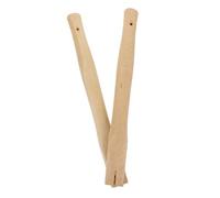Toyvian 2pcs Wooden Hoe Handles Replacement Lightweight Durable Garden Tool Handles Polished Smooth Wood for Hammer and Hand Tool Repair Easy Install