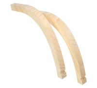 Toyvian 2Pcs Wooden Plant Hangers Wall Mount Brackets for Indoor Flower Pots Alloy Hooks with Solid Structure for Lanterns Wind Chimes Holiday Decorations Strong Load-Bearing Capacity