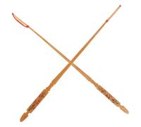 Toyvian 2pcs Yangqin Practice Hammer Bamboo Mallets Lightweight Dulcimer Tool for Musicians Essential Yangqin Accessories for Performance and Technique Enhancement
