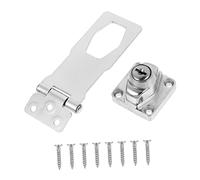 Toyvian 2pcs Zinc Alloy Cam Lock Furniture Door Bolt Safety Lock Replacement for Home Office Cabinet Door