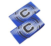 Toyvian 2sets Blue Captain's Armband Lightweight Breathable Soccer Arm Band for Sports Teams Comfortable Fit for Players for Soccer and Ball Sports Enthusiasts 2pcs*2