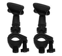 Toyvian 2sets Microphone Clip Holder Mic Holder for Stand Clamp for Live Streaming Recording Public Speaking Compatible Microphones