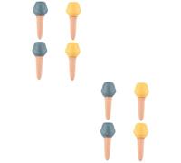 Toyvian 2sets Self Watering Irrigation Device Mixed Colors Adjustable Drip Flower Watering Dropper for Durable Odor Material Portable Tool for Plants 4pcs*2
