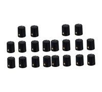 Toyvian 2sets Volume Tone Control Knob for Electric Guitar Rotate Button Potentiometer Control Knob for Effect Pedal and Guitar Accessories for Live Performances and Studio Recordings