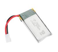 Toyvian 3.7V 400mAh Lipo Battery Replacement for Remote Control Aircraft Toy Protective Plate Rechargeable Quadcopter Accessory Random Color