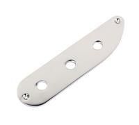 Toyvian 3 Holes Metal Control Plate Tl Style Electric Guitar Bridge Ge214 Silver Replacement Parts Easy to Carry for Electric Guitar