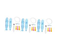 Toyvian 3 pcs Buoyancy Principle Demonstrator Submarine Model Physical Experiment Tool Lightweight Compact Educational Floating and Diving Science Apparatus for Students and Teachers